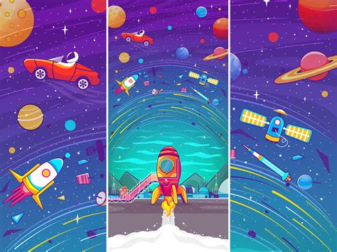 space art by Xiu Kab on Dribbble