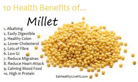 10 Health Benefits Of Millet Food Health Benefits Coconut Health