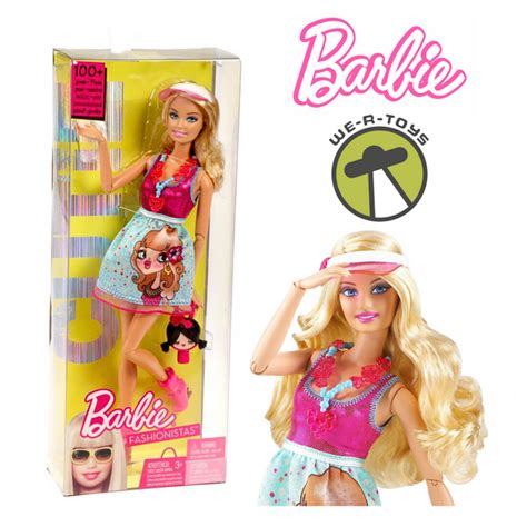 Barbie Fashionistas Cutie Doll 100 Poses 2009 Mattel T3324