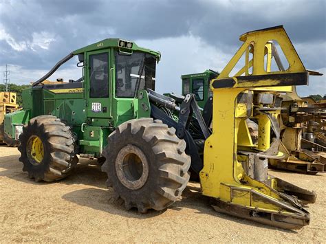 2016 John Deere 643l Feller Buncher Jm Wood Auction Company Inc