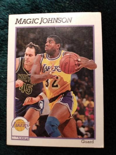 Magic Johnson Ungraded Hoops