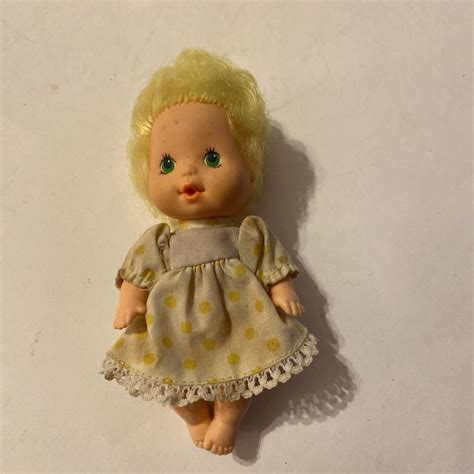 Vintage Strawberry Shortcake Berry Baby Lemon Meringue Doll Small