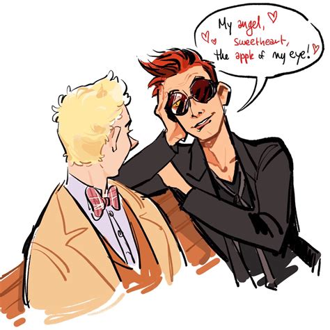 Pin By Neonoviy On Good Omens Good Omens Book Cute Gay Angels And Demons
