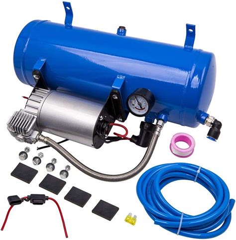 MaXpeedingrods 12V 6L Tank Compressor 150PSI Air Compressor Pump Truck