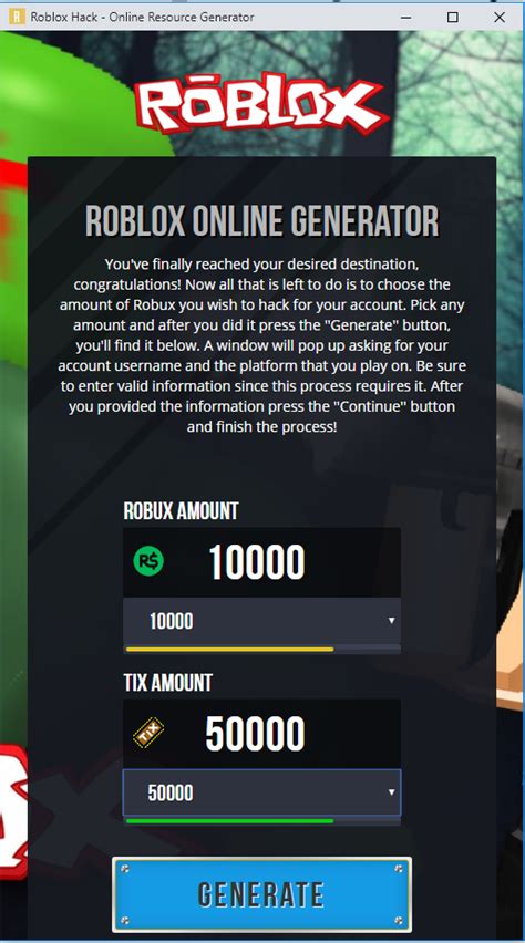 Buxgg Generator Roblox Generator Username