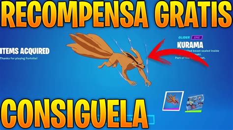 Como Conseguir Gratis El Ala Delta Kurama De Las Recompensas De Naruto