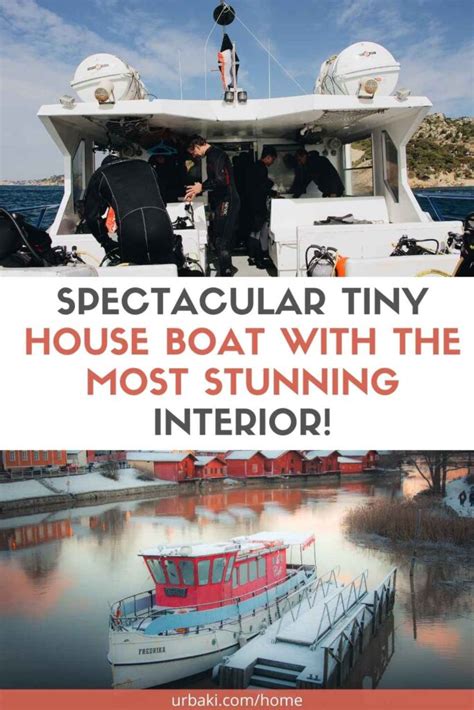 Spectacular Tiny House Boat With The Most Stunning Interior