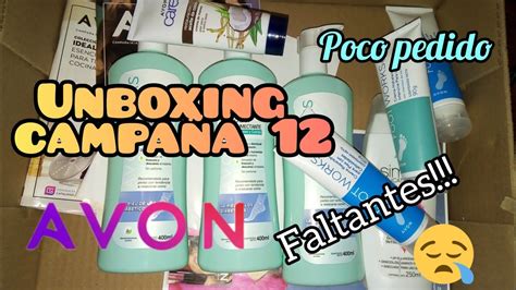 Unboxing campaña 12 de Avon varios faltantes avon unboxing YouTube