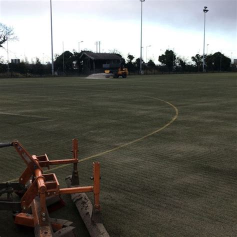 Hockey Pitch Sand Filled Or Dressed Carpet Maintenance Sports Surface