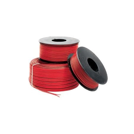 Cable Paralelo Bicolor 2x1mm2 Rojo Negro 100 Metros