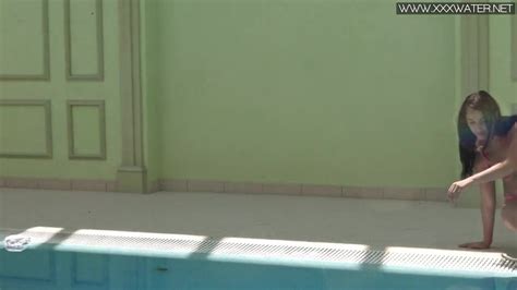 Jessica Lincoln Swims Sexy Naked In The Pool Starring Jessica Lincoln