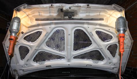 Вибро изоляция капота — Hyundai Verna, 1,4 л, 2008 года | аксессуары ...