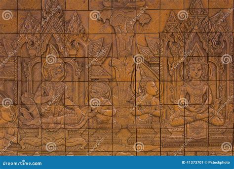 Sculpture of ramayana stock image. Image of design, color - 41373701