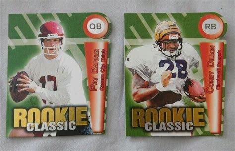 Fleer Goudey Ii Rookie Classic Football Card Pick One Ebay