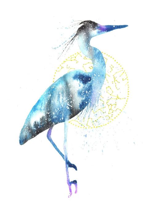 Blue Heron Symbolism And Art Spirit Animal Medicine Meaning And Magic