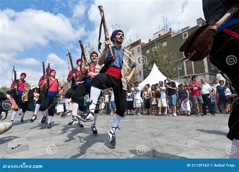 Cercavila Festa Major Vilafranca Del PenedÃs Editorial Stock Photo