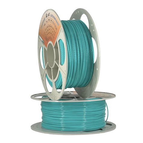 Купить оригинальный пластик "Катушка PLA бирюзовый 0.5кг " для 3D ...