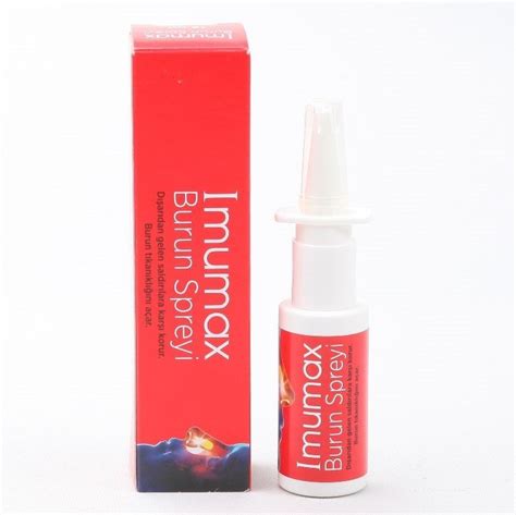 Imumax Burun Spreyi 15 ml | Burun Açıcı Ürünler