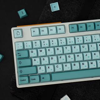 GMK Iceberg Keycap Blue Personalized PBT Keycaps Dye Sublimation 125