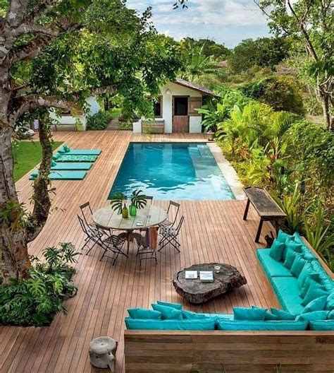 20+ Backyard Small Pool House Ideas - DECOOMO