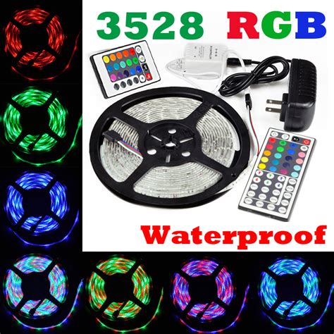 Waterproof M Led Rgb Smd Strip Light V Key Remote