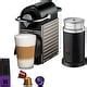 Nespresso Pixie Single Serve Espresso Machine In Electric Titanium And