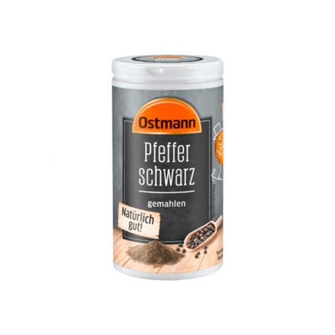 Ostmann Pfeffer Schwarz Gemahlen G Lebensmittel Versand Eu Lebe