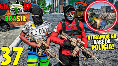 GTA 5 ROLEPLAY BRASIL P0LICIA INVADIU FAVELA Deu Ruim D