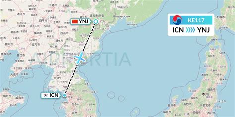 KE117 Flight Status Korean Air Seoul To Yanji KAL117