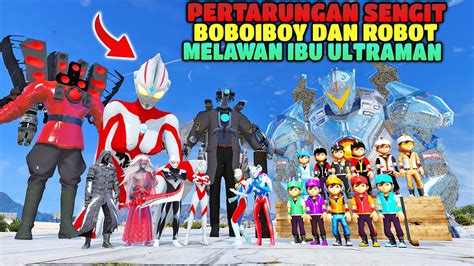 Ibu Ultraman Cantik Bersatu Dengan Titan Speakerman Perang Lawan