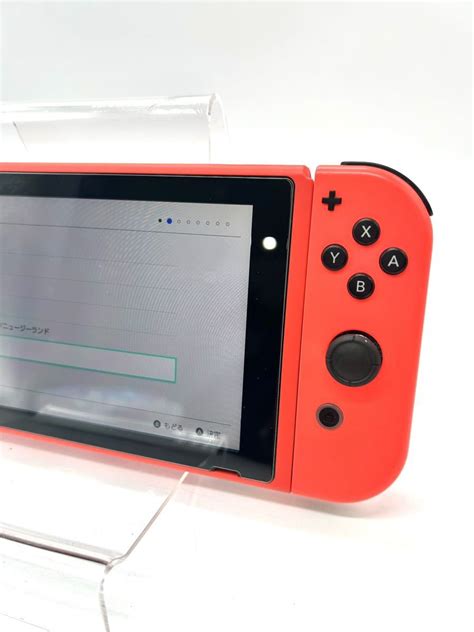 Yahooオークション 限定品 Nintendo Switch 本体 マリオレッド ニン