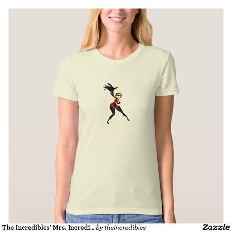 The Incredibles Mrs Incredible Elastigirl T Shirt Awesome Disney