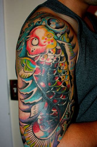 Japanese Koi Carp Tattoos Koi Fish Tattoo