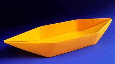 How To Make A Paper Boat That Floats Origami Boat Youtube