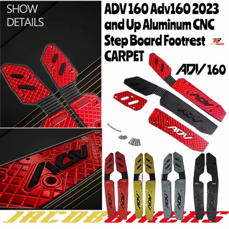 Honda Adv Panel Step Floor Boardest Bordes Karpet Carpet Cnc