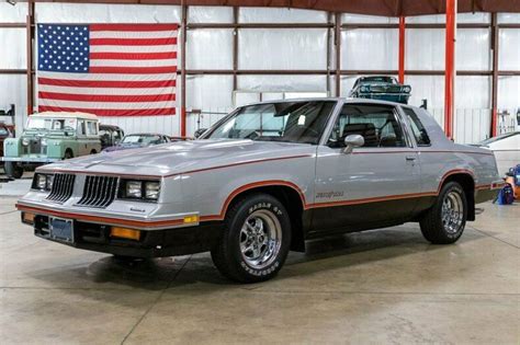 1984 Oldsmobile Cutlass 10080 Miles Silver Black Coupe 5 0l V8 Lightning 4 Spee For Sale