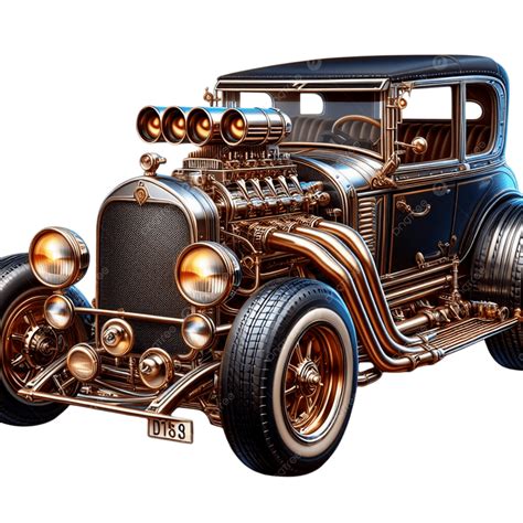 Imágenes De Dibujos Animados De Hot Rod De Emergencia