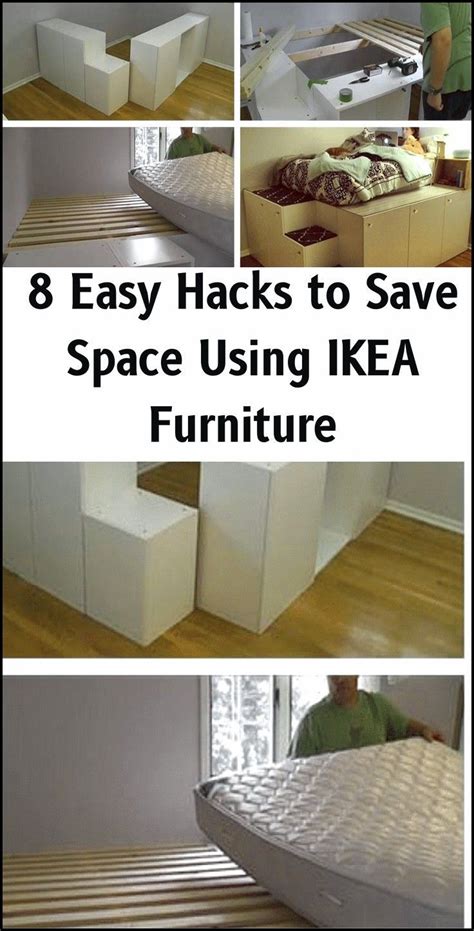 8 Awesome Hacks That Transform Ikea Furniture Into Space Saving