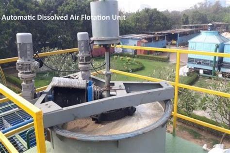 Horizontal Flow Automatic Dissolved Air Flotation Unit Filtration