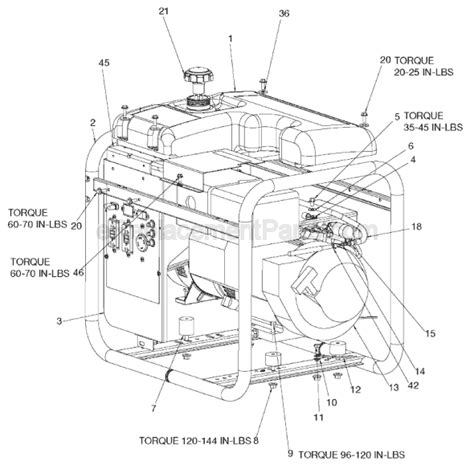 Predator Generator 6500 Parts Diagram