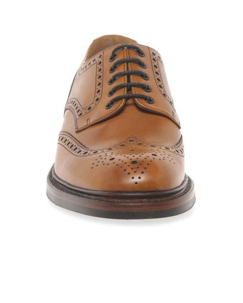 Loake Loake Chester Brogue In Brown For Men Lyst UK