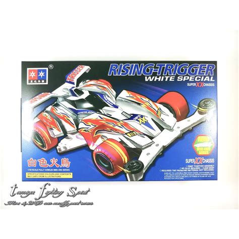 Jual Rep Tamiya Rising Trigger White Special Sxx Chassis F