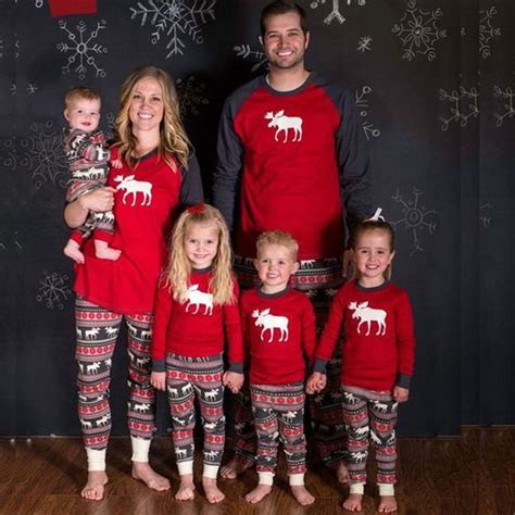 Reindeer matching family pyjamas for Christmas ⋆ Christmas Pyjamas ...