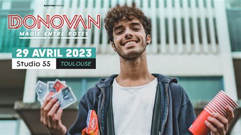 Le Magicien Donovan Affiche Complet à Toulouse Webtoulousainfr