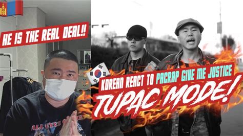 Korean Hiphop Junkie React To Pacrap Give Me Justice MNG ENG