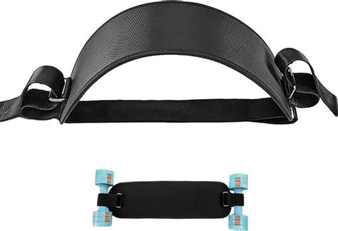 Black Exercise Hip Thrust Belt Ceinture De Pouss E De Hanche Support