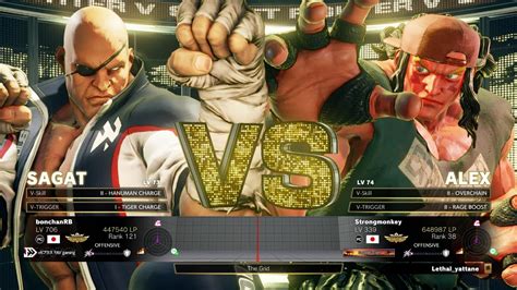 SFV Champion Edition Bonchan Sagat Vs Kichipa Alex Online Match