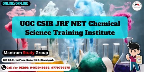 Ugc Csir Jrf Net Chemical Science Training Institute Mantram Study Group