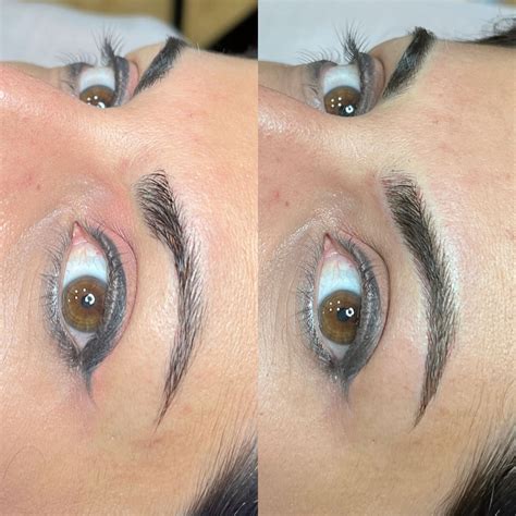 Formação de Microblading Fios Realistas Design de Sobrancelha