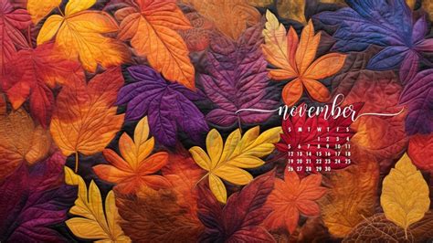 November Calendar Wallpaper | 80 Best Desktop & Phone Backgrounds